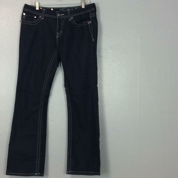 Miss Me Embellished Easy Boot Jeans 30 #JE5731E2R - Picture 3 of 8